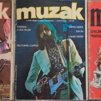 Dischi-Musica-3Riviste MUZAK anno primo n 1 -2 ed