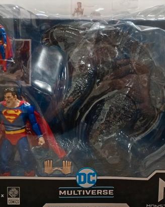 McFarlane Toys Superman Vs Godzilla nuovo sigillat