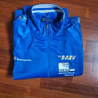 Felpa Champion Vintage con zip senza cappuccio