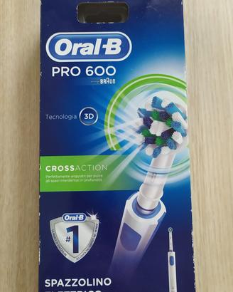 SPAZZOLINO ELETTRICO RICARICABILE ORAL B PRO 600 