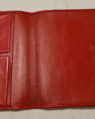 Portafoglio / Portadocumenti Versace vintage rosso
