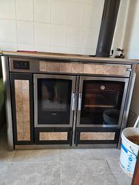 termostufa a legna Klover 