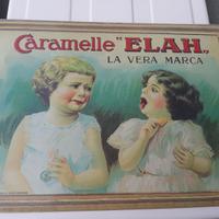 INSEGNA CARAMELLE ELAH TARGA IN RILIEVO