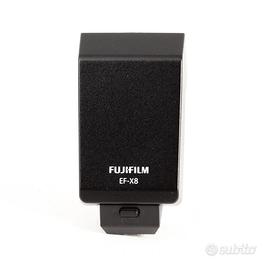 NUOVO FLASH Fujifilm EF-X8 ORIGINALE Fuji