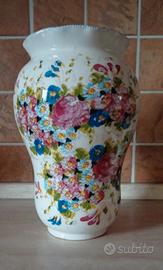 Vaso in ceramica dipinto a mano Bramante Ceramiche