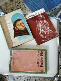 Lotto 3 libri vintage Padre Pio San Francesco