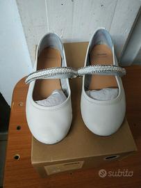 scarpe bambina bianche