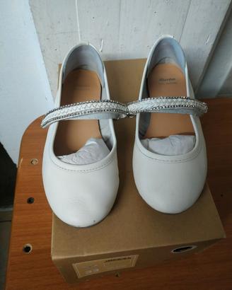 scarpe bambina bianche