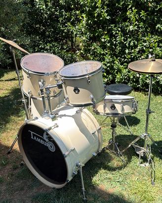 Batteria Acustica Tamburo T5 Completa