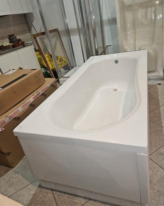 vasca da bagno.