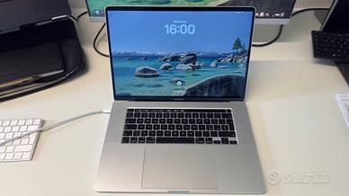 MacBook Pro 16" Intel Core i9 – SSD 1 TB