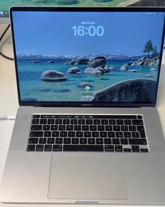MacBook Pro 16" Intel Core i9 – SSD 1 TB