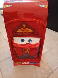 trolley con carrello rigido Disney Pixar Cars