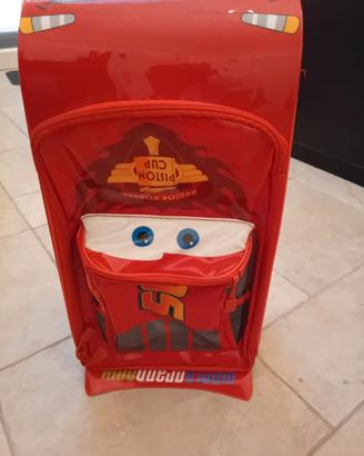 trolley con carrello rigido Disney Pixar Cars