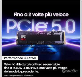 SSD Samsung 9100 pro 4TB