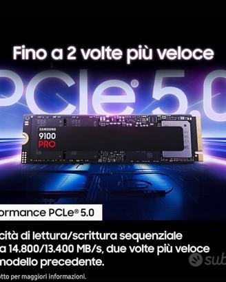 SSD Samsung 9100 pro 4TB