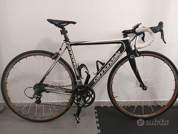 Bici da strada Cannondale in carbonio - taglia S