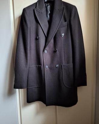 Cappotto nero uomo taglia L Imperial 