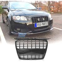 GRIGLIA AUDI A3 8P 05-08 LOOK S LINE NERO LUCIDO