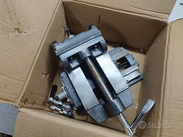 Morsa a croce per trapano