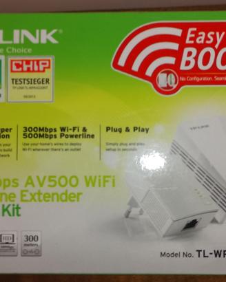 TP-Link Powerline Extender + WiFi 300 Mbps AV500