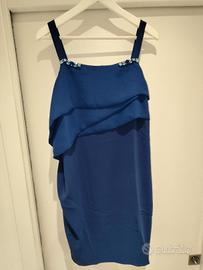 vestito donna donna blu di Twin Set
