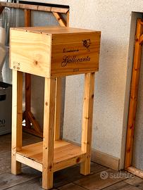 Tavolo porta vini o da appoggio per ristoranti