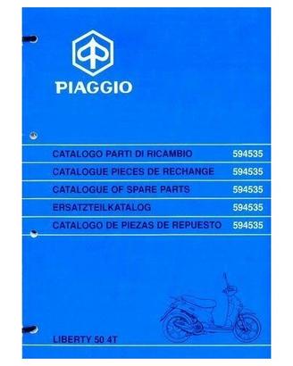 Catalogo ricambi Piaggio Liberty 50 4 Tempi