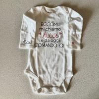 Body  bambina/o - personalizzabile