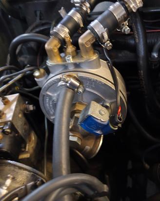 impianto GPL motori V6 serbatoio 90 litri