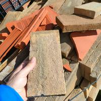 Mattone/mattoncino  in cotto sabbiato 25x11x3