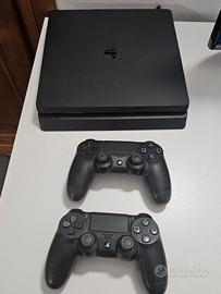 Ps4 spim 1tb + 2 controller + 12 giochi