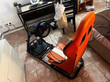 Simulatore di guida logitec