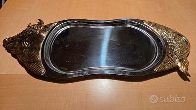 Vassoio Vintage in Acciaio Inox – Toro