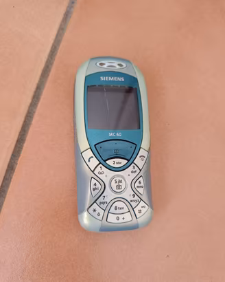Siemens MC60 Telefono Cellulare Vintage Turchese