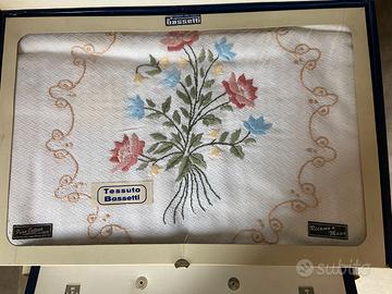 Completo Letto Matrimoniale - Ricamato a mano