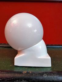 Applique Ceramica e Opalino Anni '60 Bianca