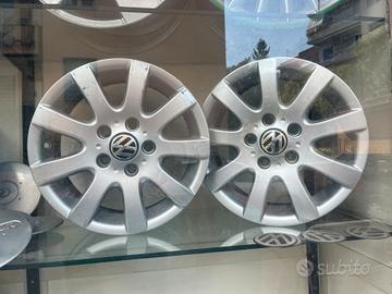 Kit 4 Cerchi in Lega 15" Originali VW Golf Passat