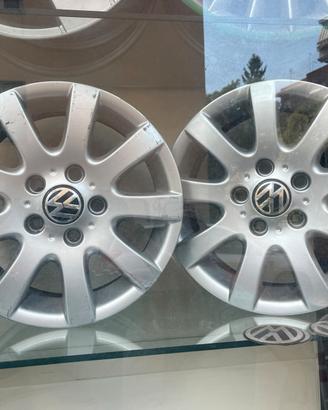 Kit 4 Cerchi in Lega 15" Originali VW Golf Passat