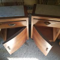 comodini antichi legno 