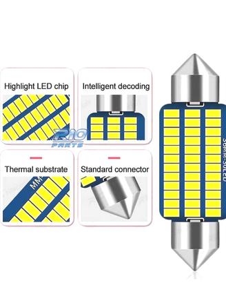 LAMPADINA LED CANBUS C10W FESTOON 36MM 30 LEDS