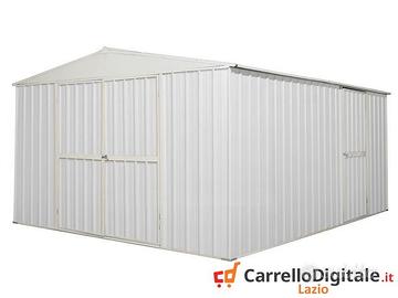 Box prefabbricato acciaio lamiera 360x430 bianco