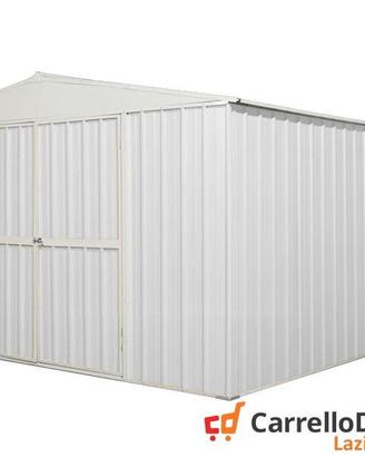 Box prefabbricato acciaio lamiera 360x430 bianco