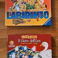 Gioco Labirinto + Gioco dell' Oca 