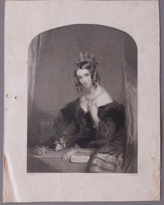 Stampa Antica Edwin Landseer / H. Robinson 1840