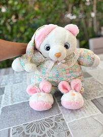 Peluche Coniglietto Orsetto Bianco