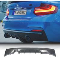 DIFFUSORE BMW F22 F23 LOOK M PERFORMANCE CARBONIO 