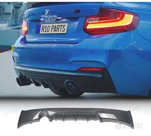 DIFFUSORE BMW F22 F23 LOOK M PERFORMANCE CARBONIO 
