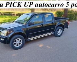 Isuzu D-Max PICK UP doppia cabina AUTOCARRO 5 post