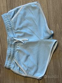 Calzoncini corti bambina azzurri